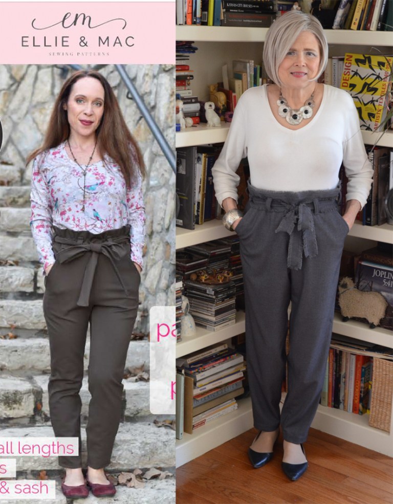 My Sew Sew Life: Adapting a Paperbag Pants Pattern – MeadowTree Style