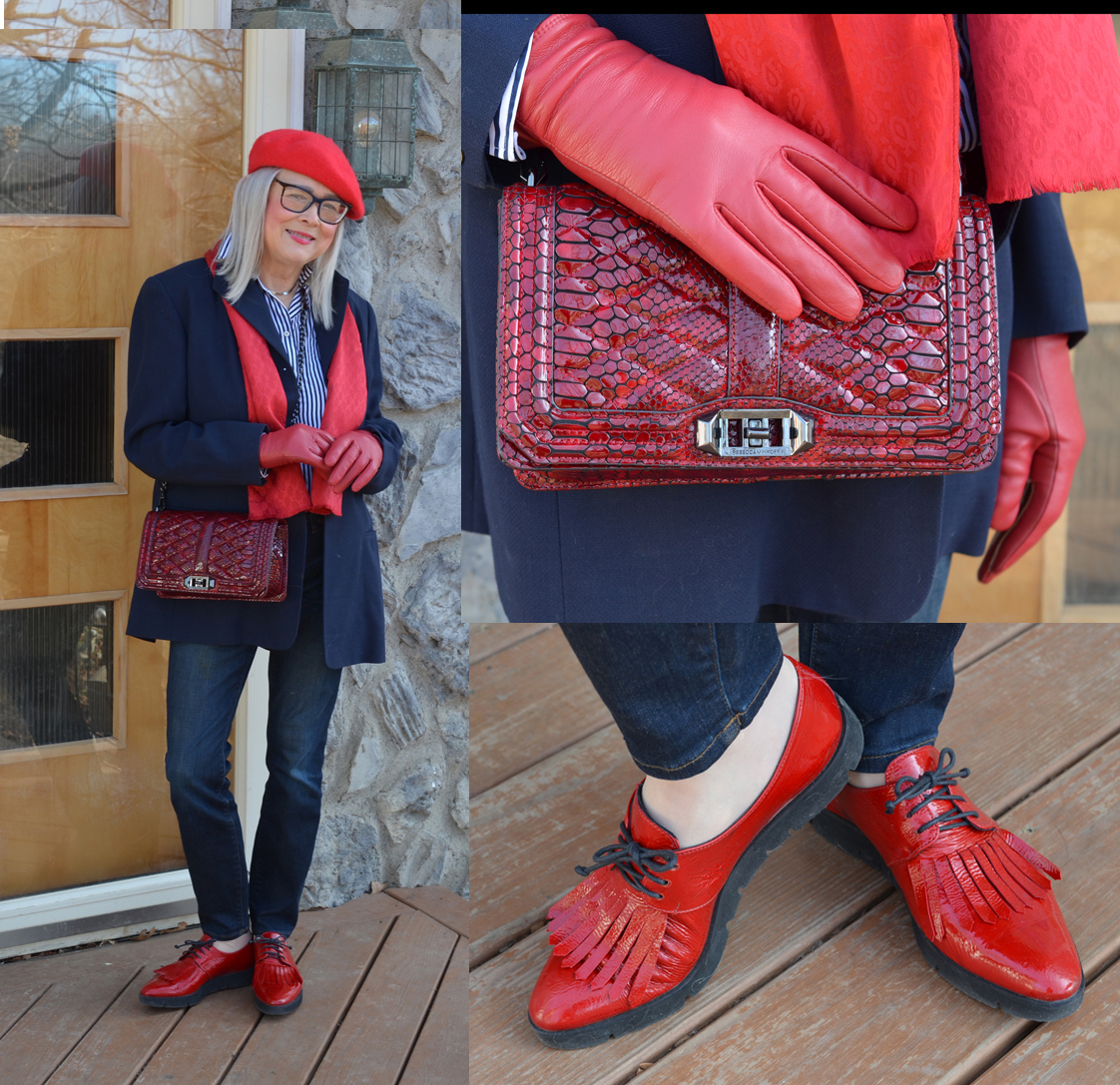 A Tad Bit of Red & Stripes for Norman Rockwell's “Sunday Morning