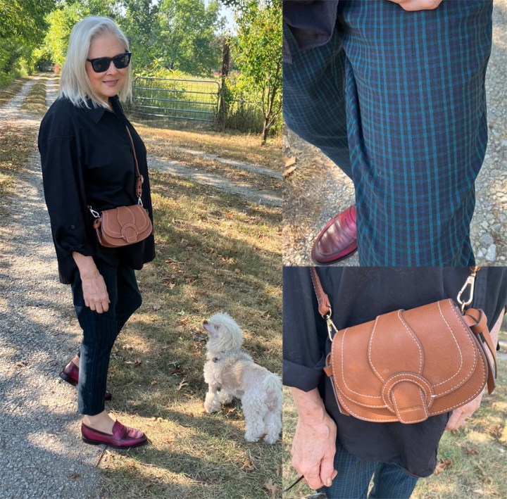 Green, Navy, and Tan for Juan Gris’s “Still-life with Checked Tablecloth”