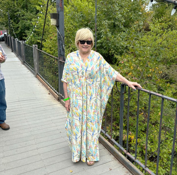 Parrot Caftan or Kaftan (both&nbsp;work)